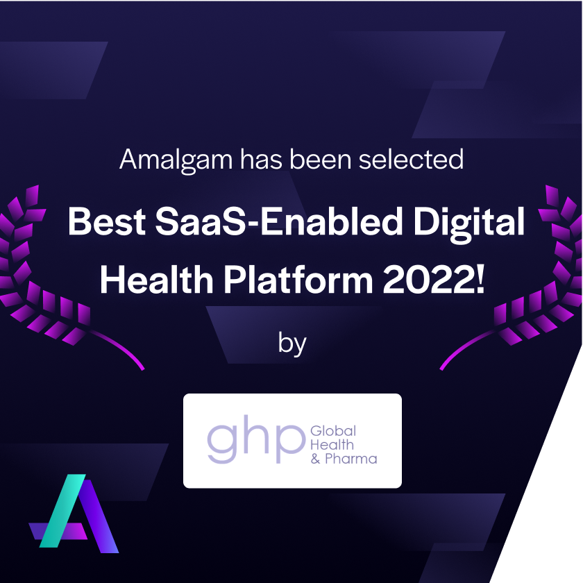 Amalgam Rx named Best SaaS-Enabled Digital Health Platform 2022!